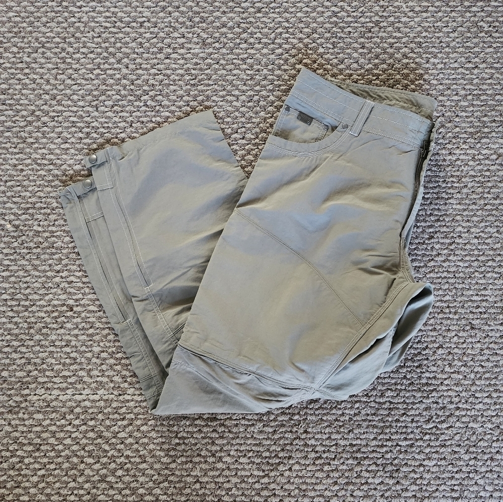 Kuhl Liberator Convertible Pants Beige Mens Size 38 - Picture 1 of 7